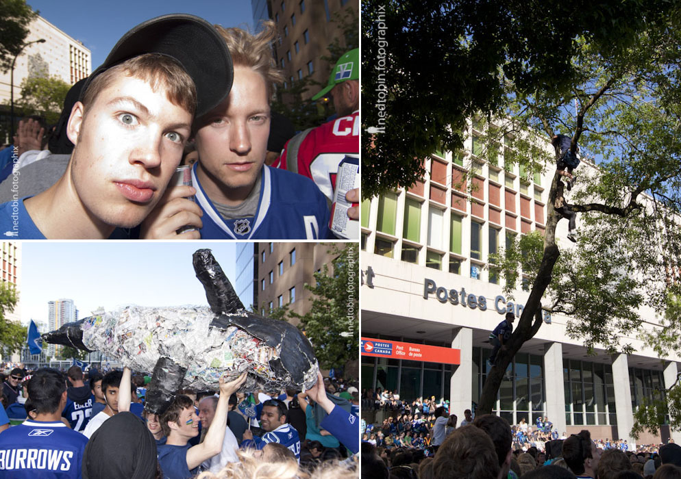 vancouver canucks game 7 stanley cup loss riots crowd